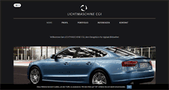 Desktop Screenshot of lichtmaschine.com